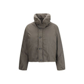 Lemaire Brown Polyamide Coat